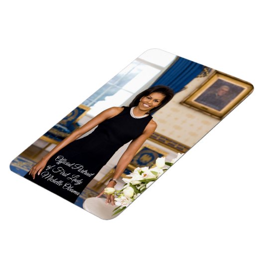 Michelle Obama Flexibele Fotomagneet Magneet (Linkerzijde)