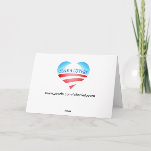 Michelle Obama-Graduation Card Kaart (Achterkant)