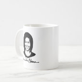 MICHELLE OBAMA-HANDTEKENING -.png Koffiemok (Voorkant links)