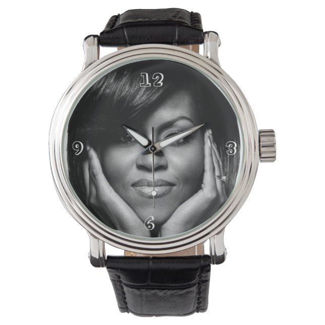 MICHELLE OBAMA horloge (Voorkant)
