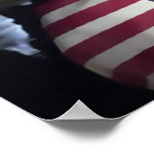 Michelle Obama inspirerend citaat Poster (Hoek)