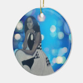 Michelle Obama Keramisch Ornament (Links)
