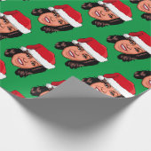 MICHELLE OBAMA Kerstmis Cadeaupapier (Hoek)