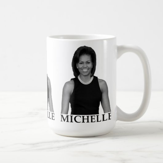 MICHELLE OBAMA KOFFIEMOK (Rechts)