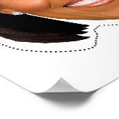 Michelle Obama kostuum Poster (Hoek)