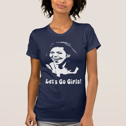Michelle Obama Laten we meiden! T-shirt (Voorkant)