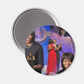 Michelle Obama Magneet (Voorkant / Achterkant)