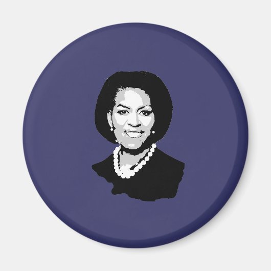 Michelle Obama Magneet (Voorkant)