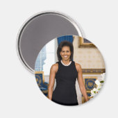 Michelle Obama Magnet (Voorkant / Achterkant)