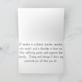 Michelle Obama - Moederdag Kaart 1 (Binnen)