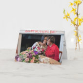 Michelle Obama - Moederdag Kaart 1 (Gele Bloem)