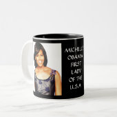 MICHELLE OBAMA, mok EERSTE LADY (Voorkant links)