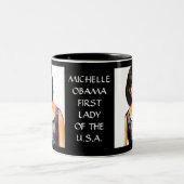 MICHELLE OBAMA, mok EERSTE LADY (Center)