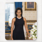 Michelle Obama Mousepad Muismat (Voorkant)