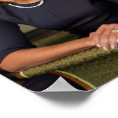 Michelle Obama Official Portrait Poster (Hoek)