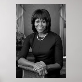 Michelle Obama Officieel portret - 2013 Poster