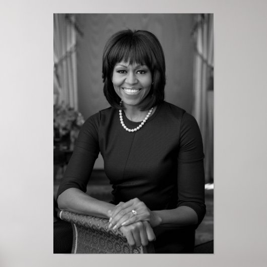 Michelle Obama Officieel portret - 2013 Poster (Voorkant)