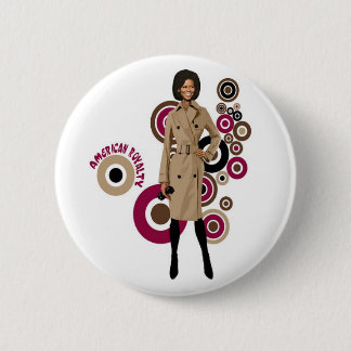 Michelle Obama Pin Ronde Button 5,7 Cm