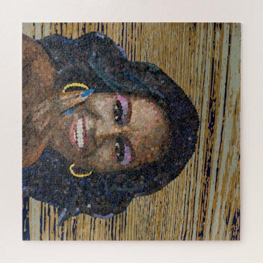 Michelle Obama Puzzle Legpuzzel (Horizontaal)