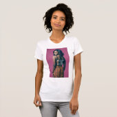 "Michelle Obama: Sierlijke invloed - Omarm God T-shirt (Voorkant volledig)