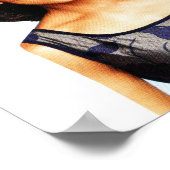 MICHELLE OBAMA SMILING POSTER (Hoek)