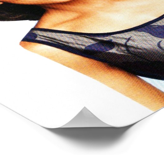 MICHELLE OBAMA SMILING POSTER (Hoek)