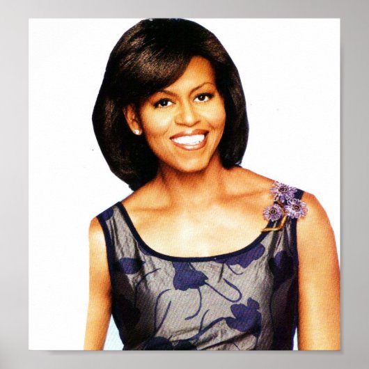 MICHELLE OBAMA SMILING POSTER (Voorkant)