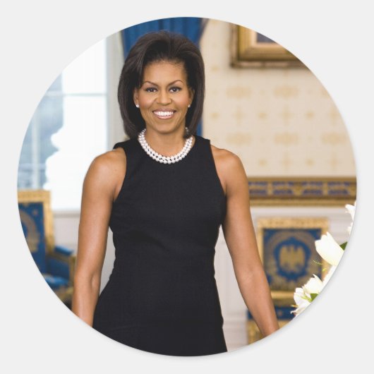 Michelle Obama Sticker (Voorkant)