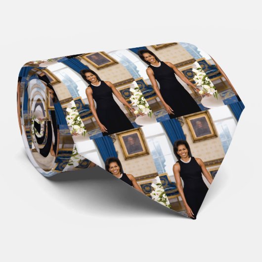 Michelle Obama Stropdas (Opgerold)