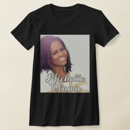 Michelle Obama T-shirt (Laagn)