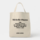 MICHELLE OBAMA TAS tas (Achterkant)