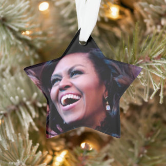 MICHELLE OBAMA-versiering Ornament