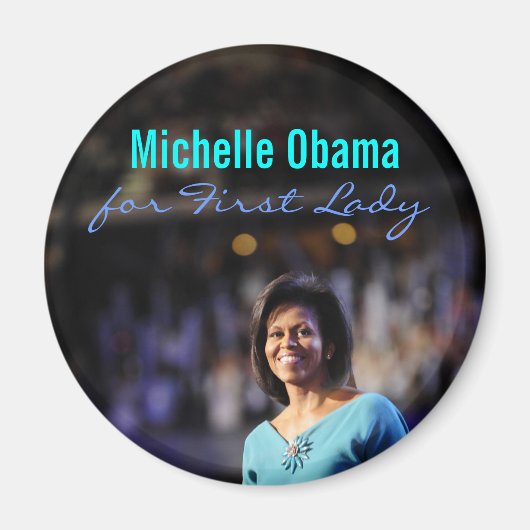 Michelle Obama voor First Lady Magnet (Voorkant)