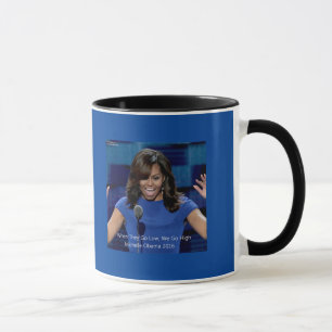 Michelle Obama "We Go High" Verzamelaarsobject Mok