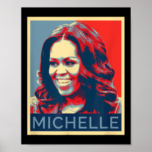 Michelle Obama Zwarte Vrouwen Zwarte Geschiedenis Poster
