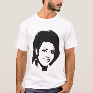 Michelle Obama's mooie gezicht. T-shirt