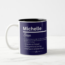 Michelle, Persoonlijke naam definitie mok