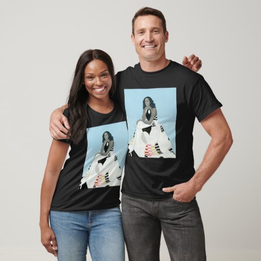 Michelle Portrait Premium T-shirt (Unisex)