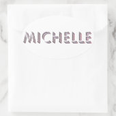 Michelle sticker naam (Tas)