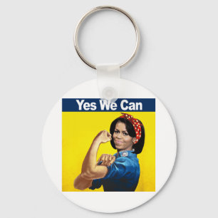 MICHELLE THE RIVETER - JA WE KUNNEN.png Sleutelhanger