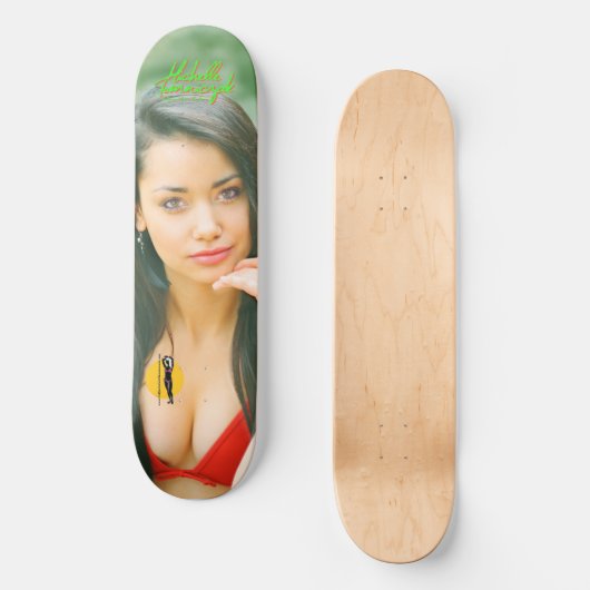Michelle Tomniczak "Mukha" Persoonlijk Skateboard (Voorkant)