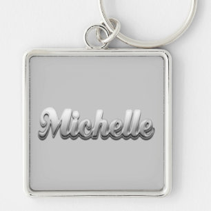 MICHELLE, voor Michelle Sleutelhanger