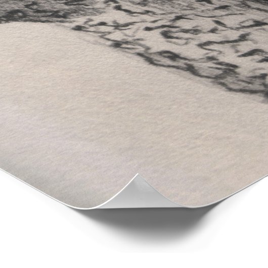 Michelle Weldy: Zonder titel #5 Poster (Hoek)