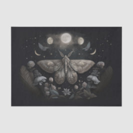 Michelle's fladderende maan, prachtige mot tissuepapier