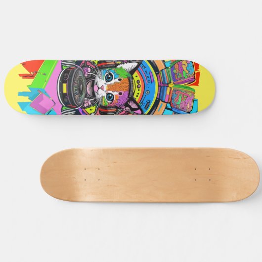 Michi a todo Ritmo Persoonlijk Skateboard (Horizontaal)