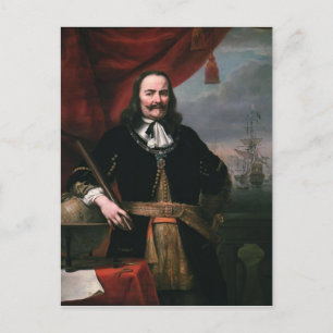 Michiel de Ruyter Briefkaart