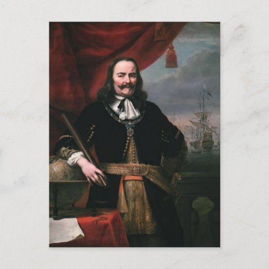 Michiel de Ruyter Briefkaart (Voorkant)