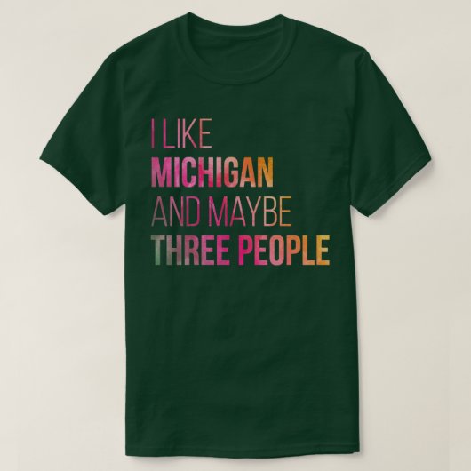 Michigan16 T-shirt (Design voorkant)