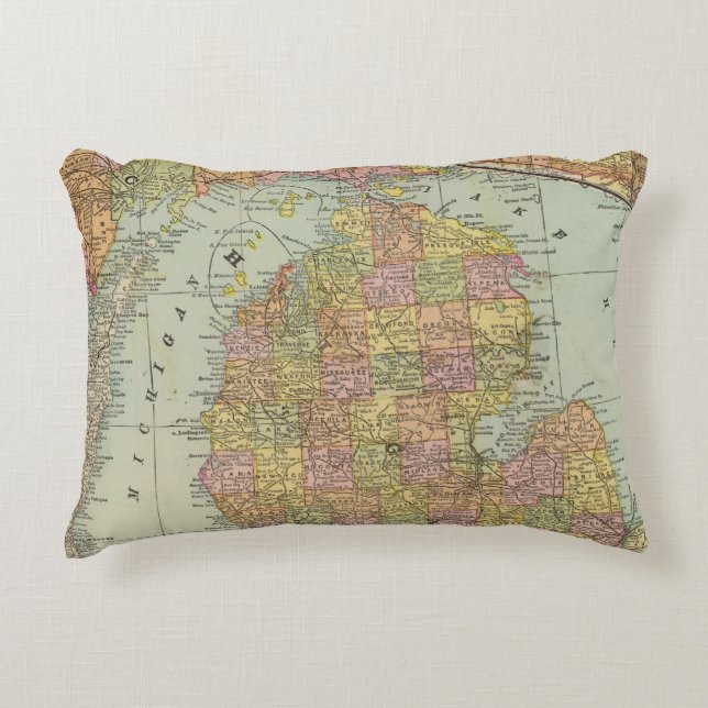 Michigan 3 accent kussen (Voorkant)