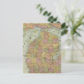 Michigan 3 briefkaart (Staand voorkant)